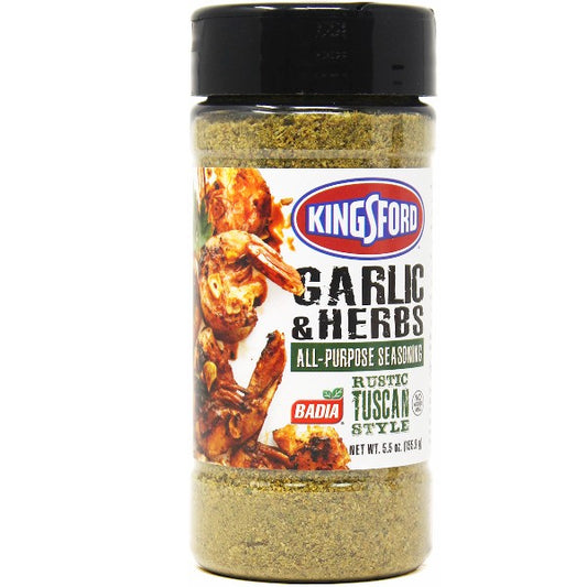 Kingsford Garlic & Herbs All-Purpose Seasoning – 5.5 oz