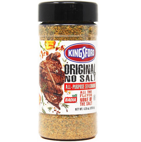 Kingsford Original No Salt All-Purpose Seasoning – 4.25 oz