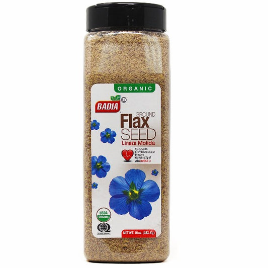 Organic Flax Seed Ground - 16 oz