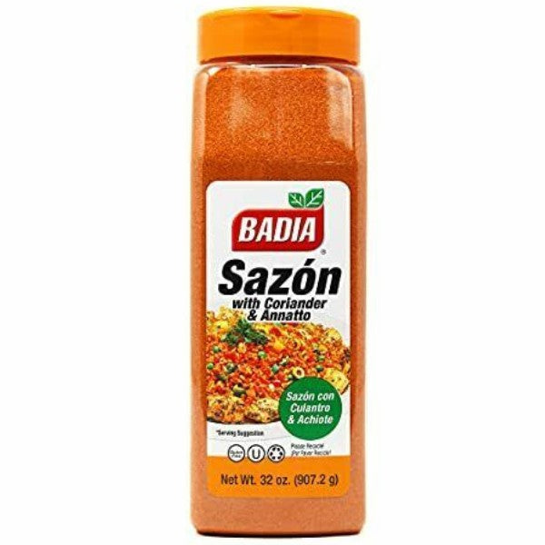 Badia Sazón with Coriander and Annatto, 32 oz — bulk size for restaurants and high-volume kitchens