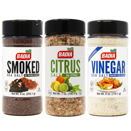 Smoked Citrus & Vinegar Salts Bundle