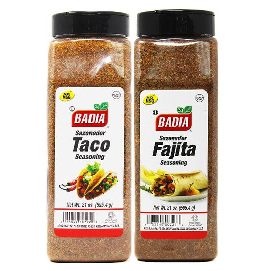 Fajita & Taco Seasoning Big Bundle - 21 oz