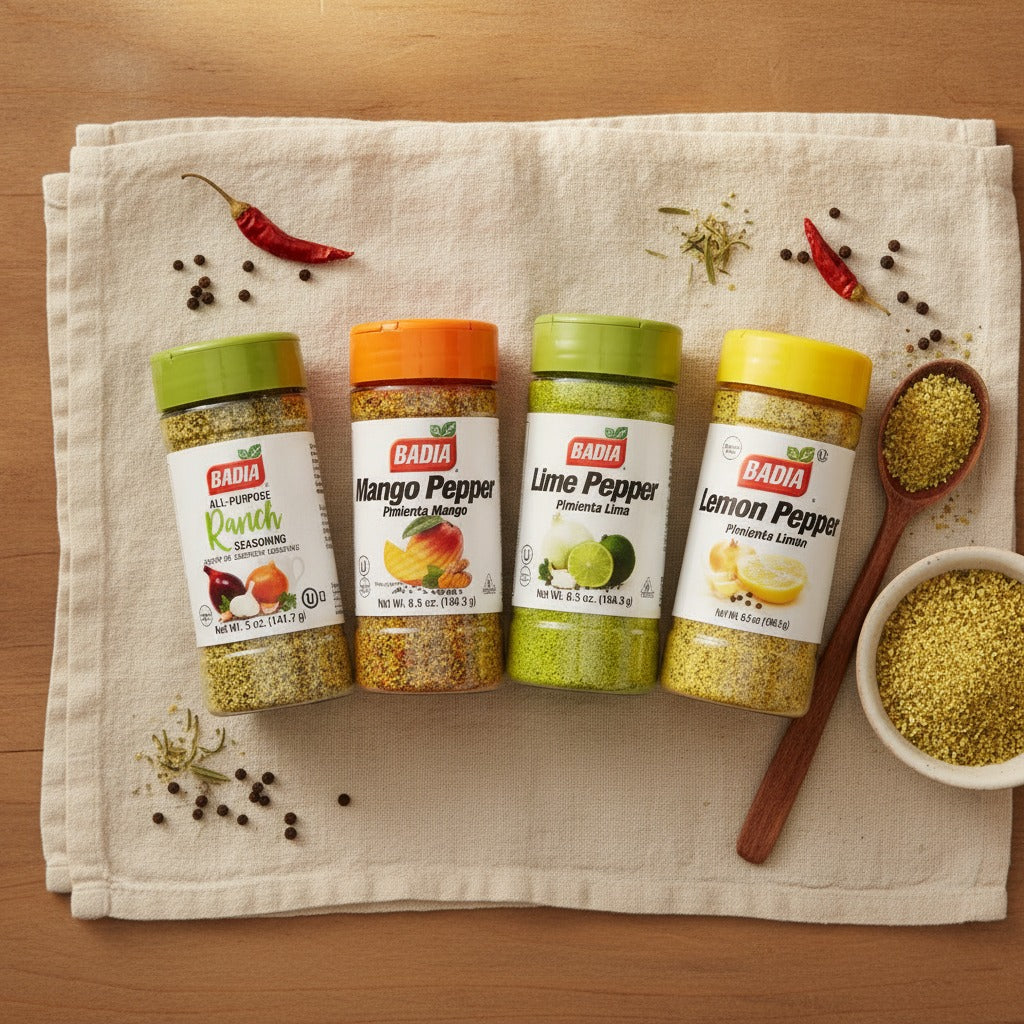 Badia All-Purpose Ranch, Mango, Lime & Lemon Pepper Bundle — lifestyle