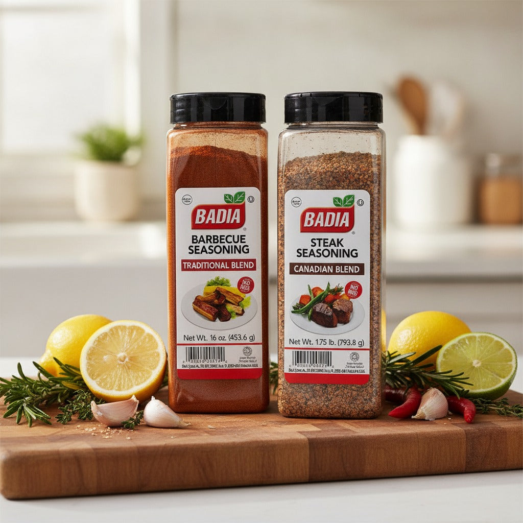 Badia Canadian Steak Seasoning & Traditional Barbecue Seasoning Big Bundle — lifestyle