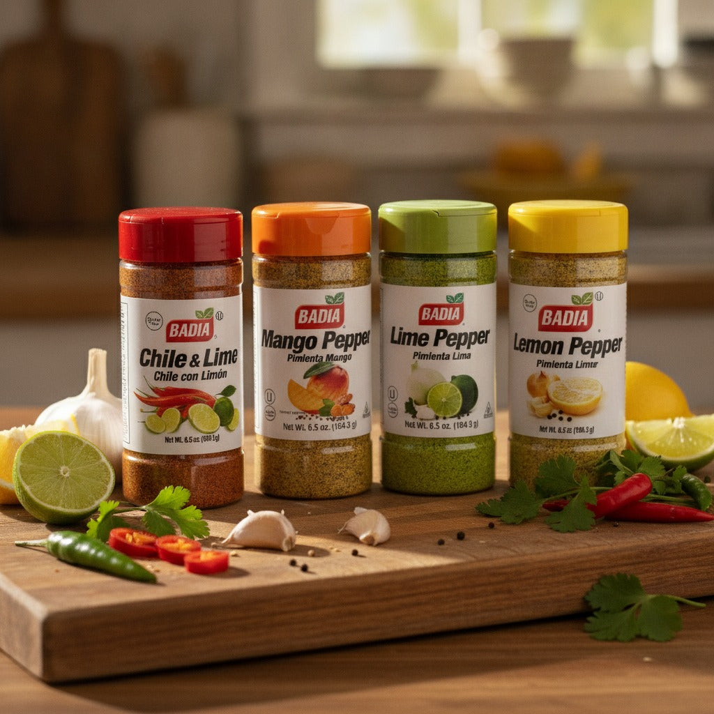 Badia Chile Lime, Mango, Lime & Lemon Pepper Bundle — lifestyle
