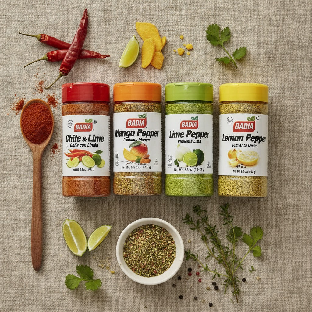 Badia Chile Lime, Mango, Lime & Lemon Pepper Bundle — lifestyle