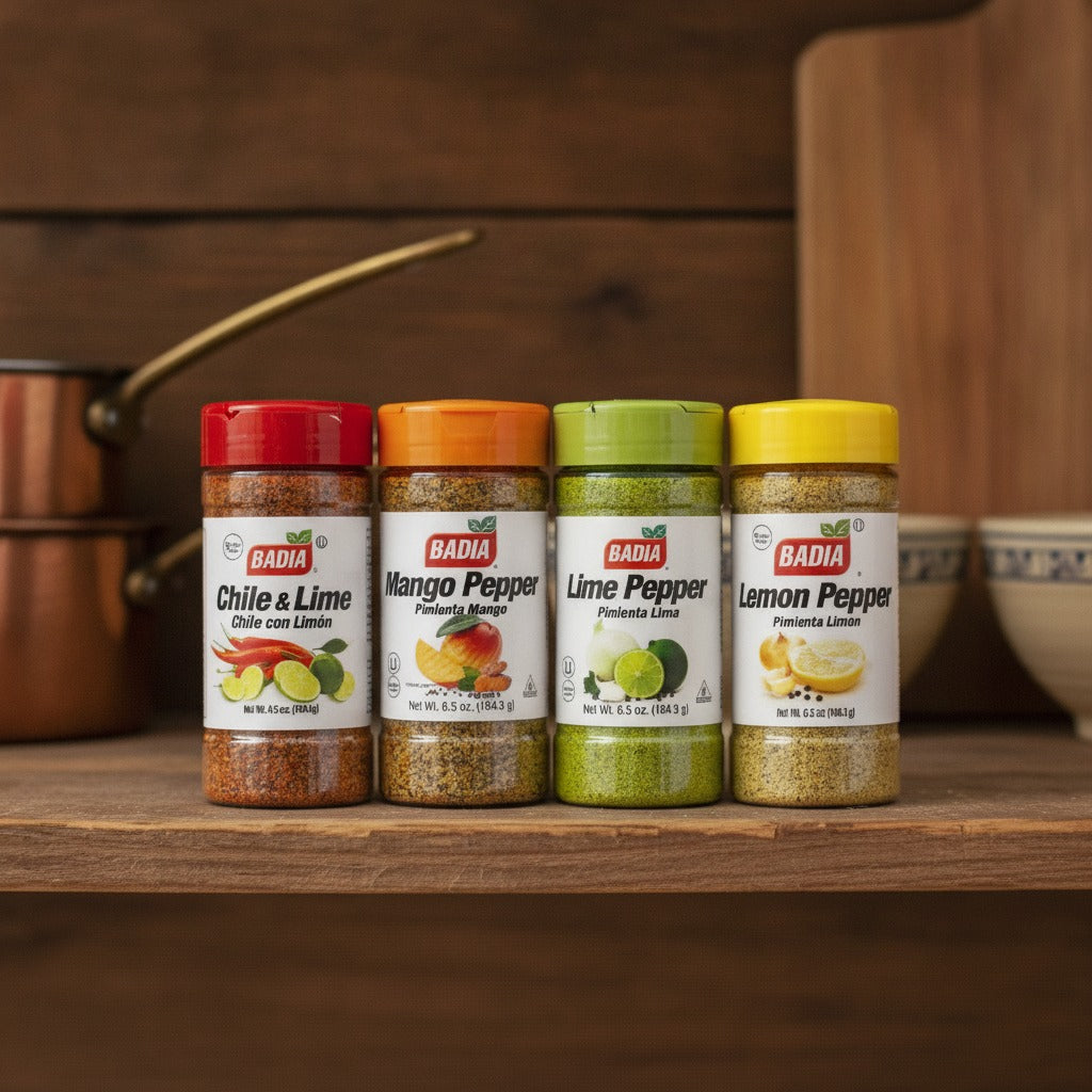 Badia Chile Lime, Mango, Lime & Lemon Pepper Bundle — lifestyle