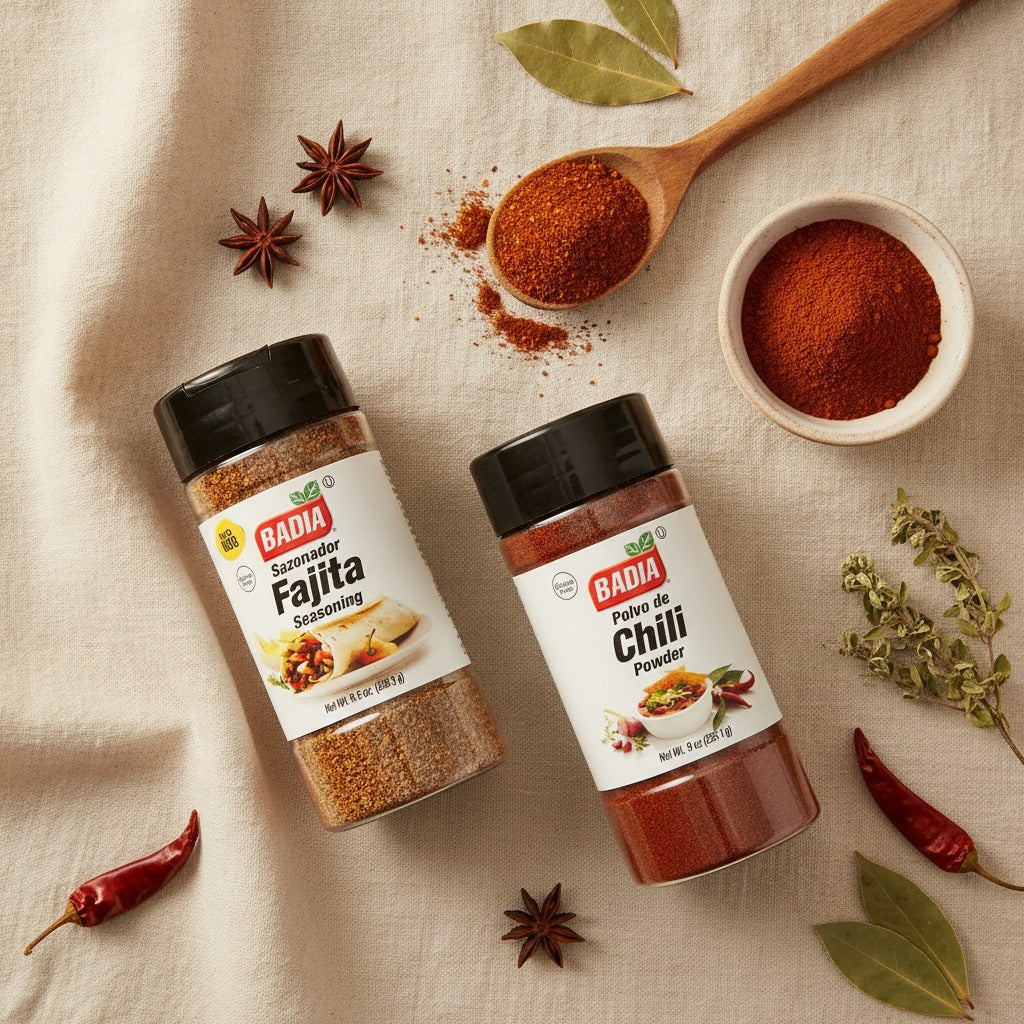 Badia Chili Powder & Fajita Seasoning Bundle — lifestyle
