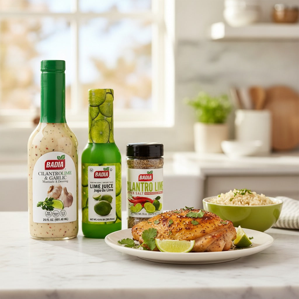 Badia Cilantro Lime Marinade, Lime Juice & Cilantro Lime Pepper Salt Bundle — lifestyle