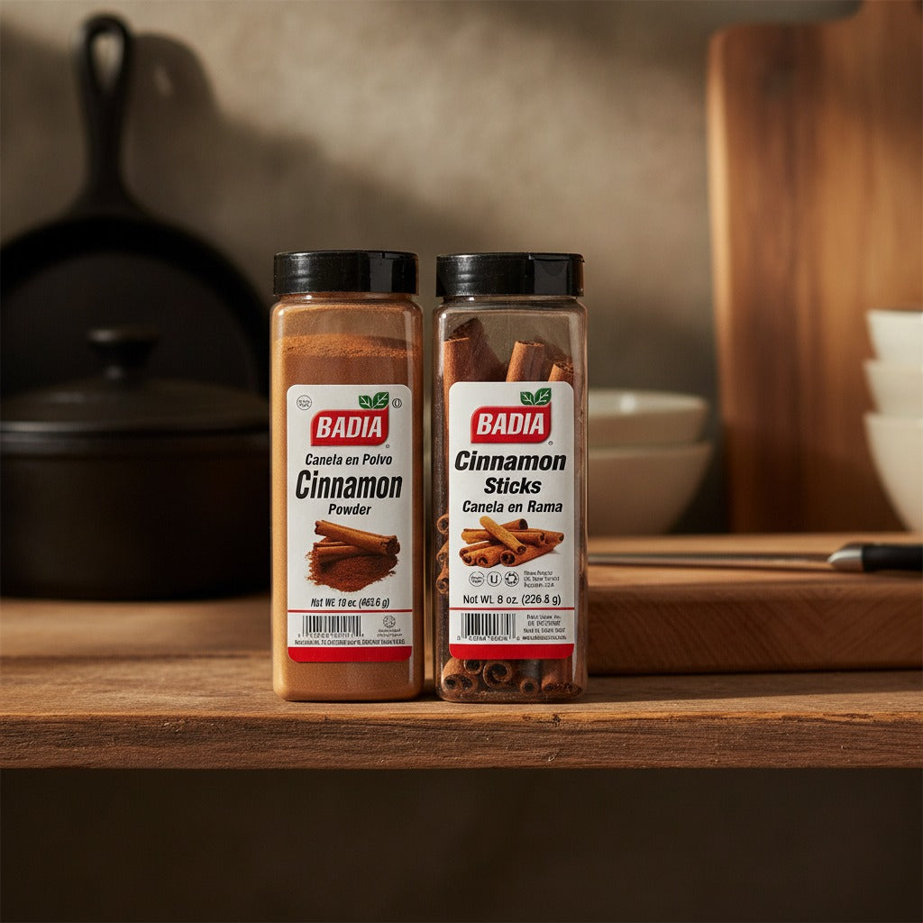 Badia Cinnamon Powder & Cinnamon Sticks Bundle — lifestyle