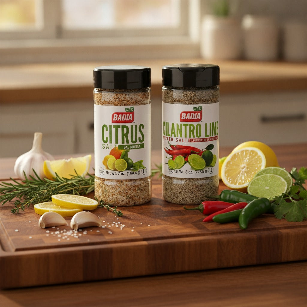 Badia Citrus Salt & Cilantro Lime Pepper Salt Bundle — lifestyle