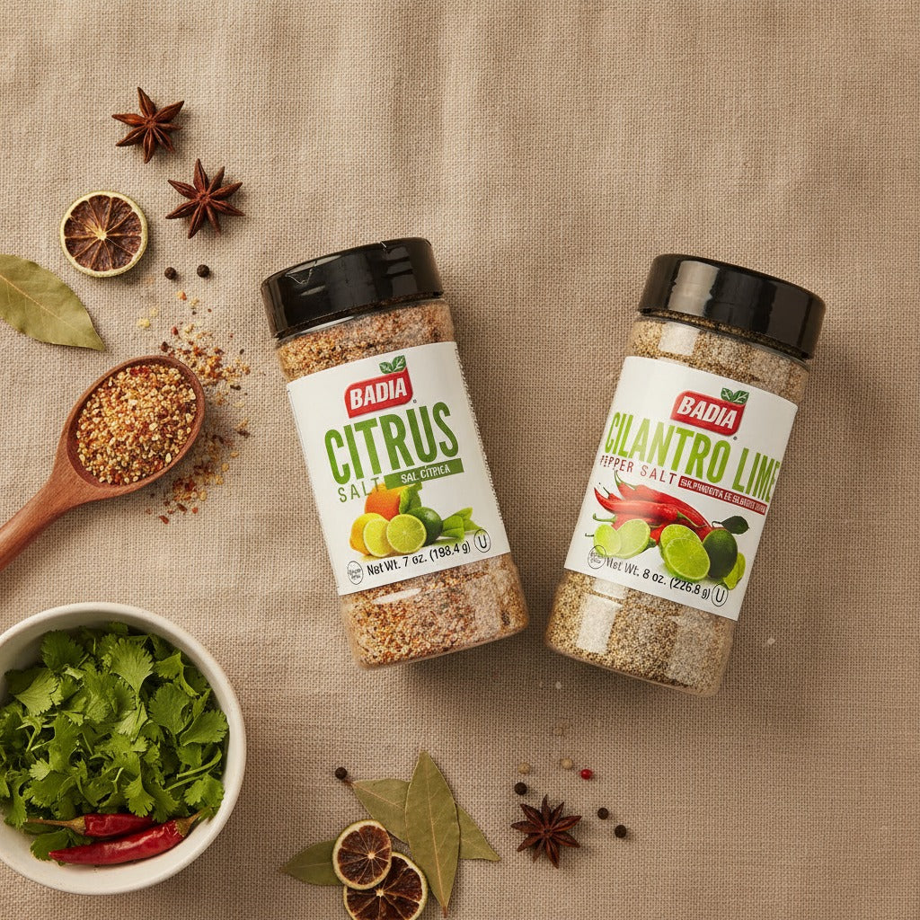 Badia Citrus Salt & Cilantro Lime Pepper Salt Bundle — lifestyle