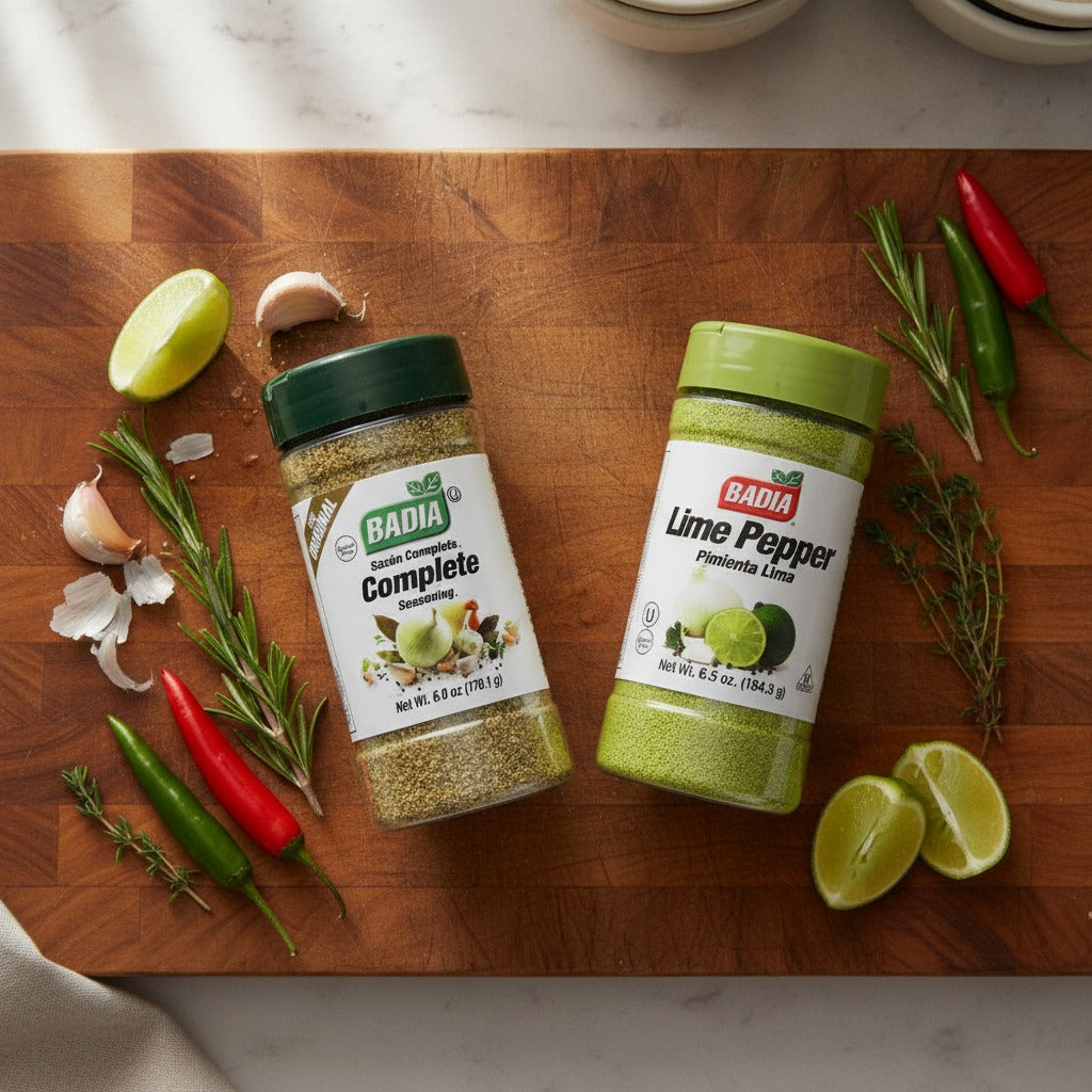 Badia Complete Seasoning & Lime Pepper Bundle — lifestyle