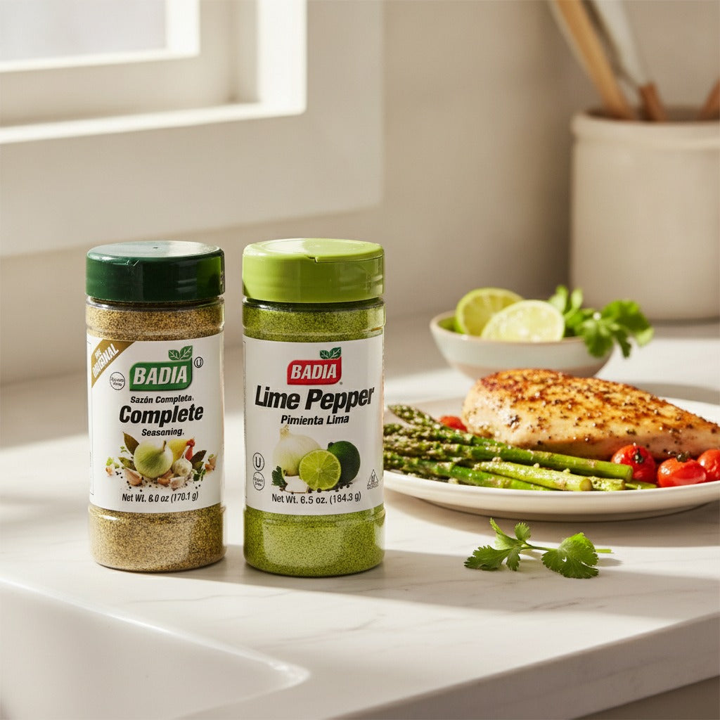 Badia Complete Seasoning & Lime Pepper Bundle — lifestyle