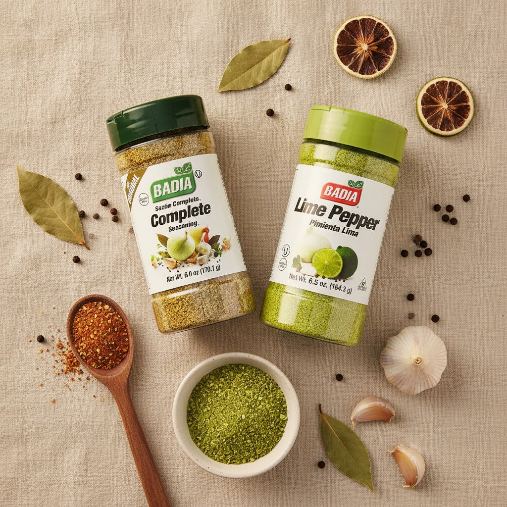Badia Complete Seasoning & Lime Pepper Bundle — lifestyle