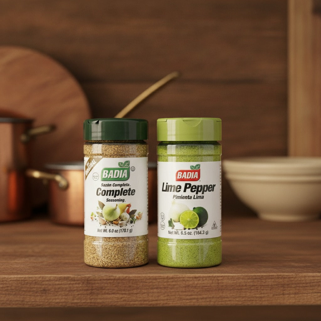 Badia Complete Seasoning & Lime Pepper Bundle — lifestyle