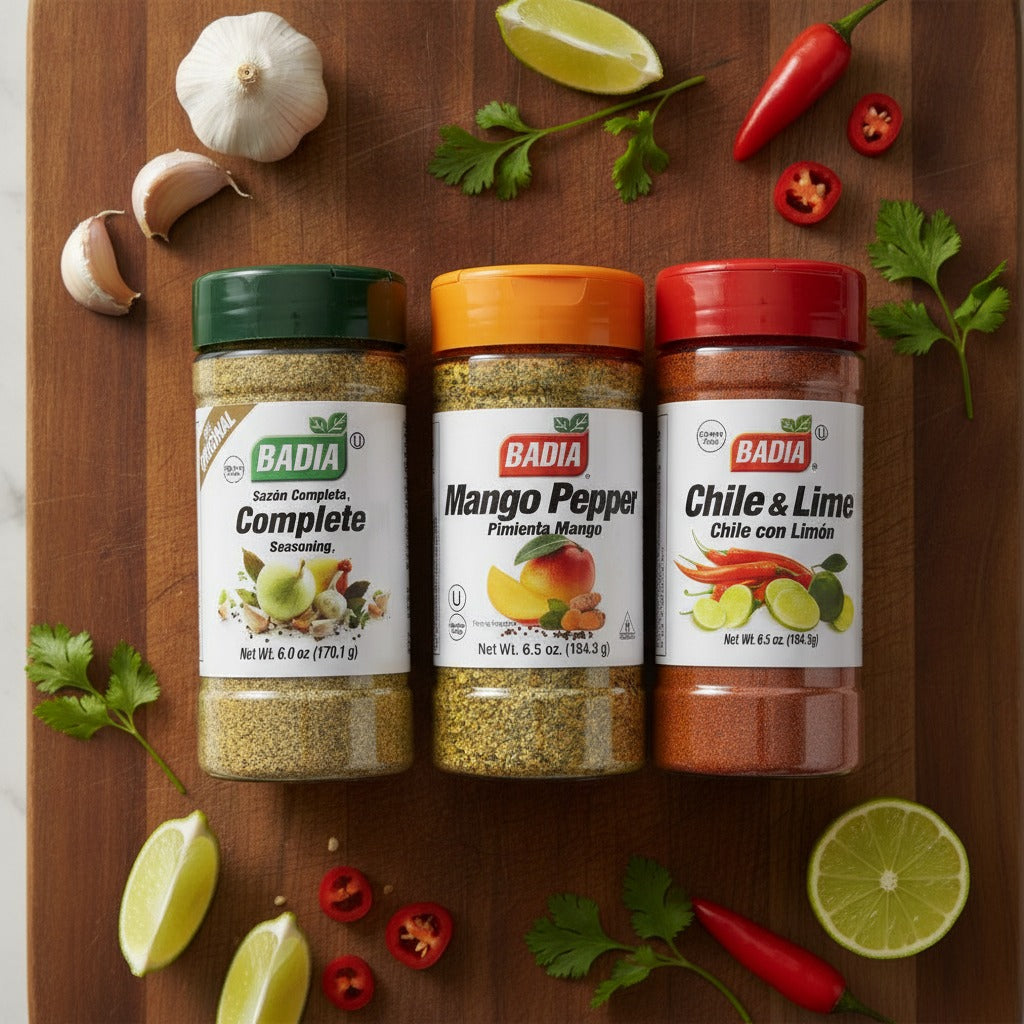 Badia Complete Seasoning, Mango Pepper & Chile Lime Bundle — lifestyle