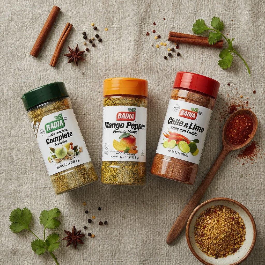 Badia Complete Seasoning, Mango Pepper & Chile Lime Bundle — lifestyle