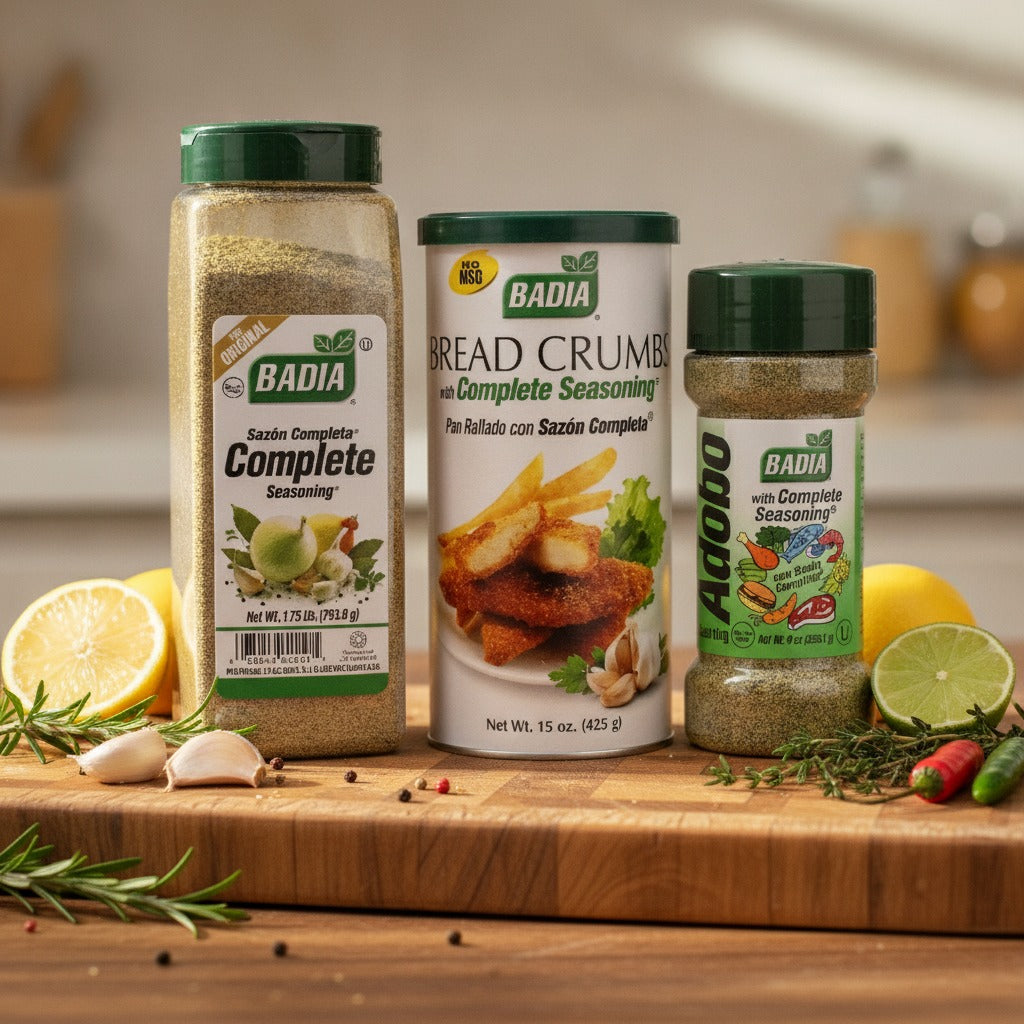 Badia Complete Seasoning, Seasoned Bread Crumbs & Adobo Bundle — lifestyle