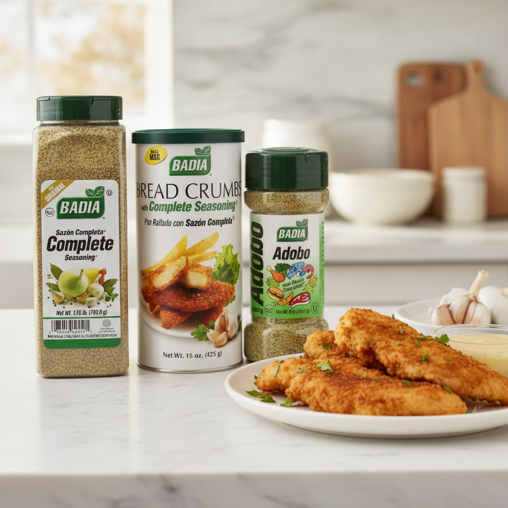 Badia Complete Seasoning, Seasoned Bread Crumbs & Adobo Bundle — lifestyle