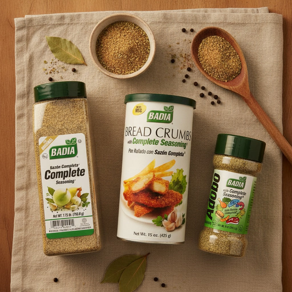 Badia Complete Seasoning, Seasoned Bread Crumbs & Adobo Bundle — lifestyle