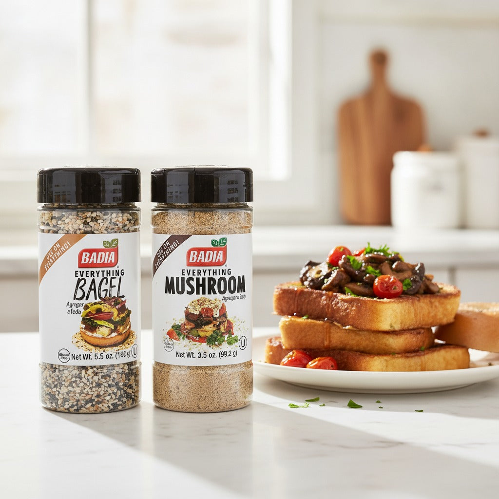 Badia Everything Bagel & Everything Mushroom Bundle — lifestyle