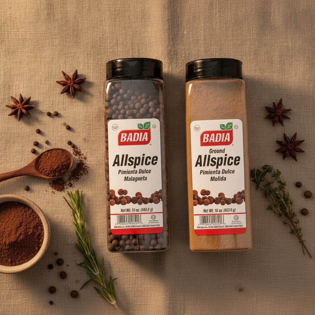 Badia Ground & Whole Allspice Bundle — lifestyle