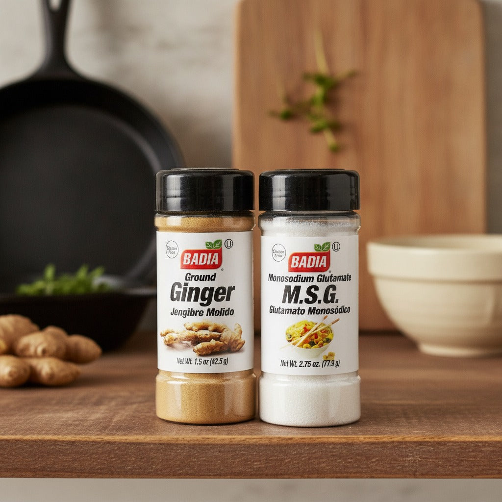 Badia Ground Ginger & MSG Bundle — lifestyle