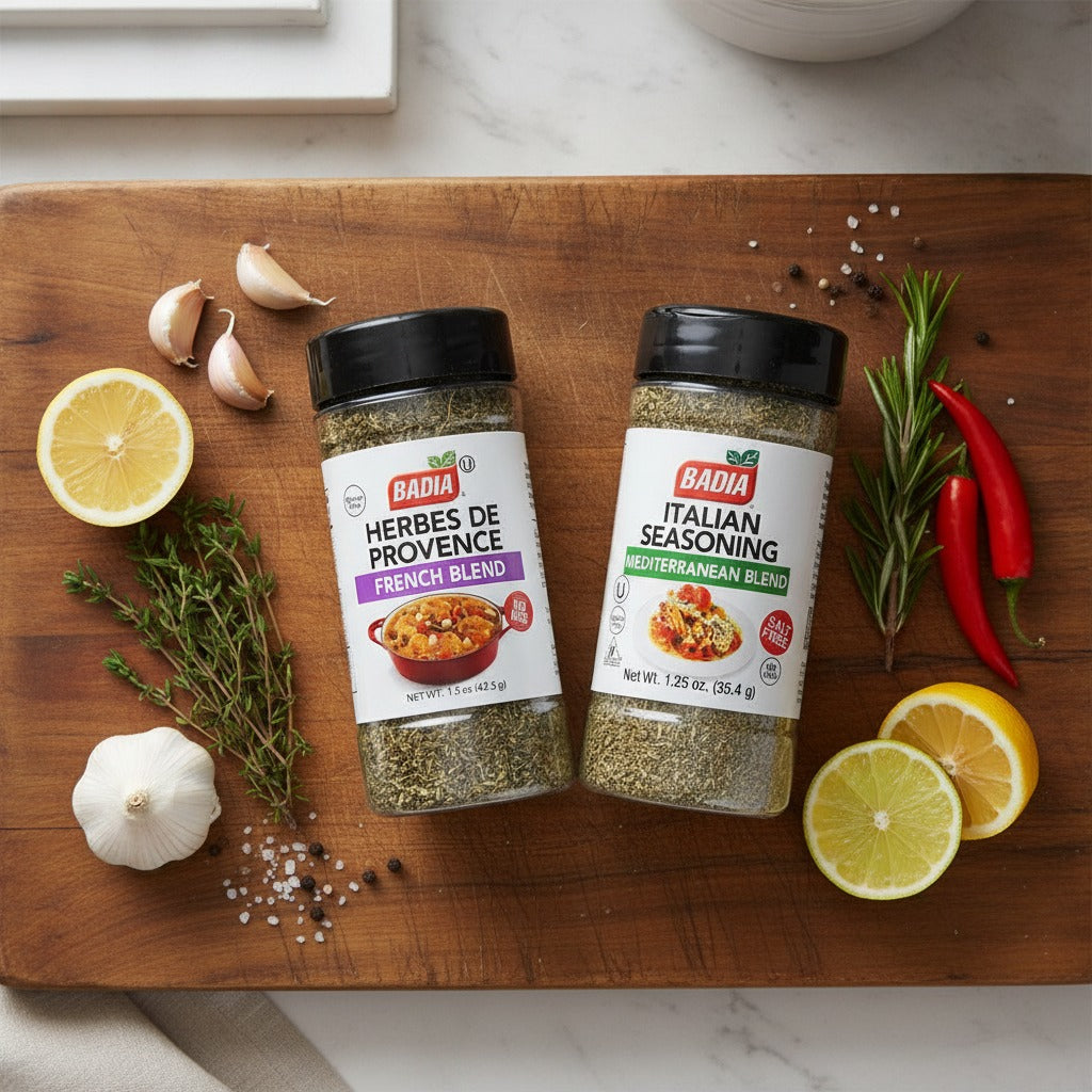 Badia Italian Seasoning & Herbes de Provence Bundle — lifestyle