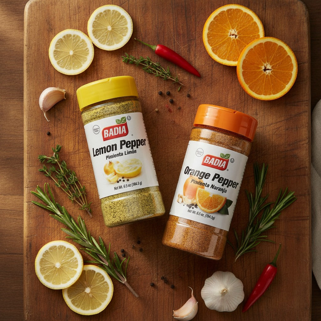 Badia Lemon & Orange Pepper Bundle — lifestyle