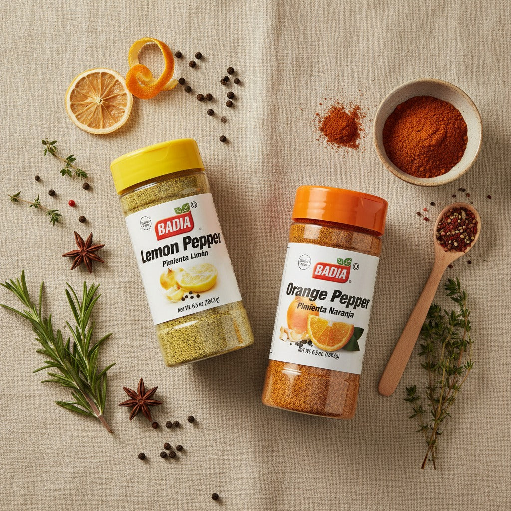 Badia Lemon & Orange Pepper Bundle — lifestyle