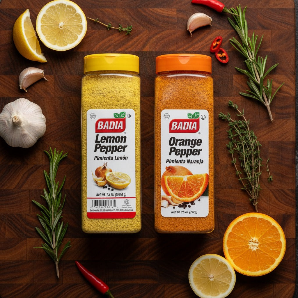 Badia Lemon Pepper & Orange Pepper Big Bundle — lifestyle