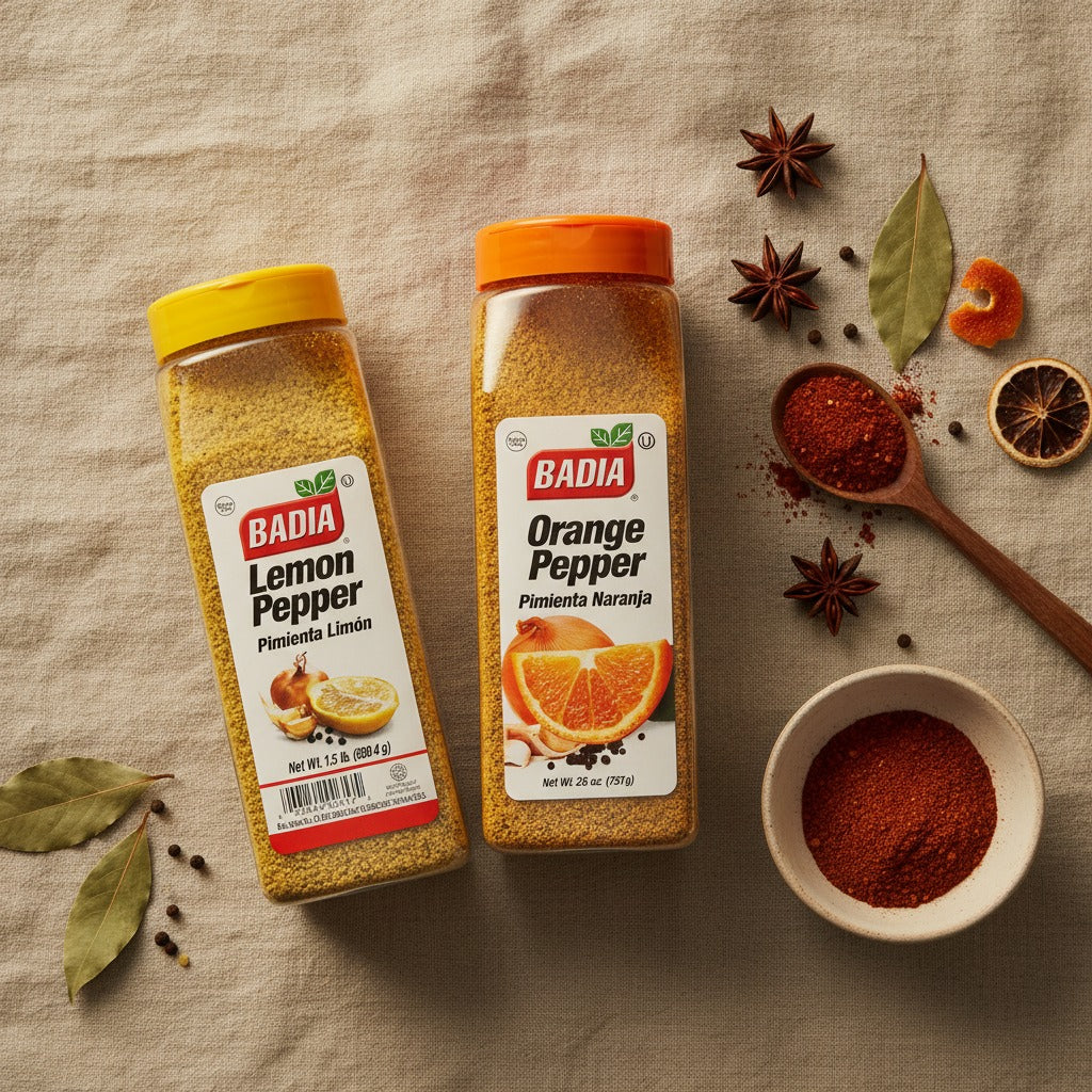 Badia Lemon Pepper & Orange Pepper Big Bundle — lifestyle
