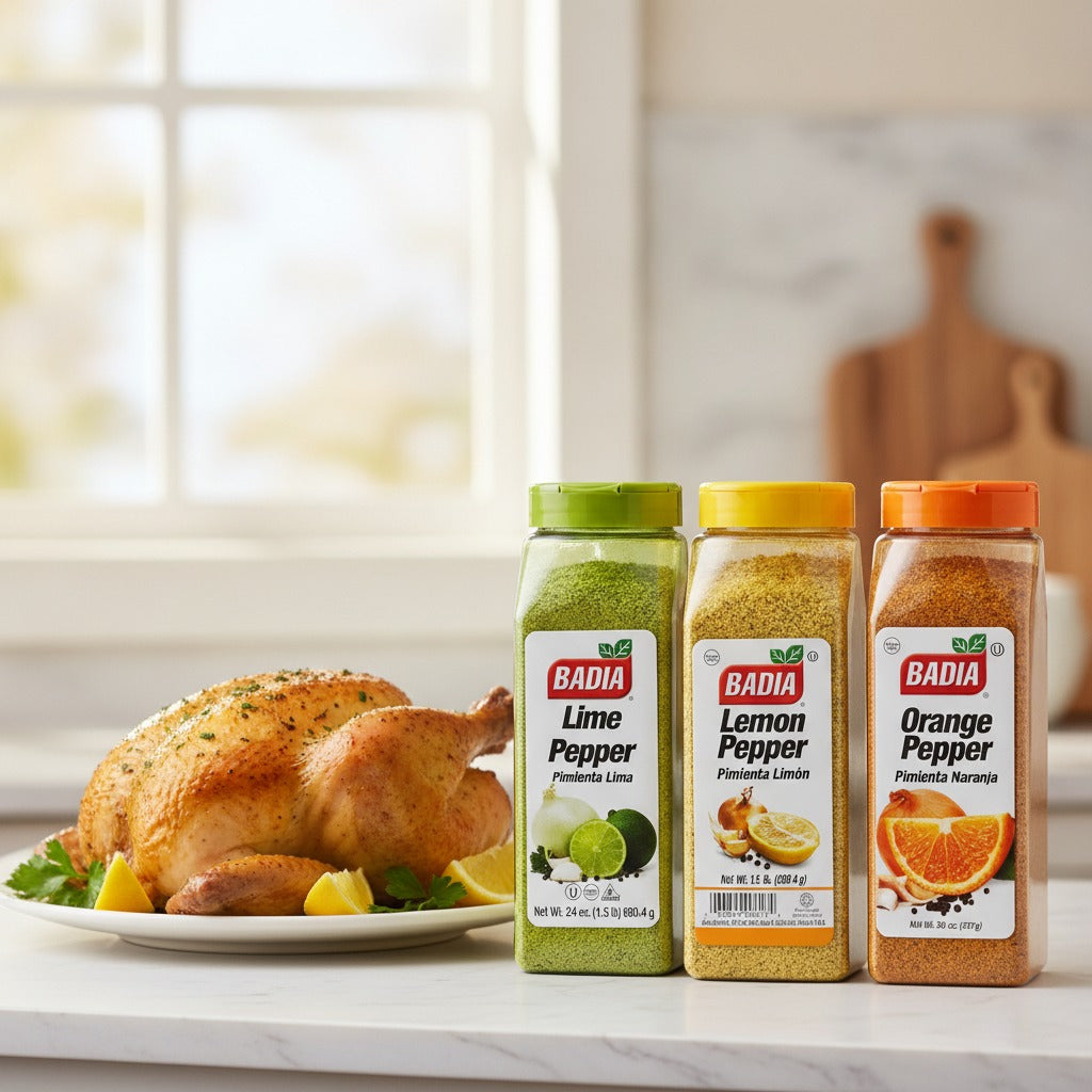 Badia Lime, Lemon & Orange Pepper Bundle — lifestyle