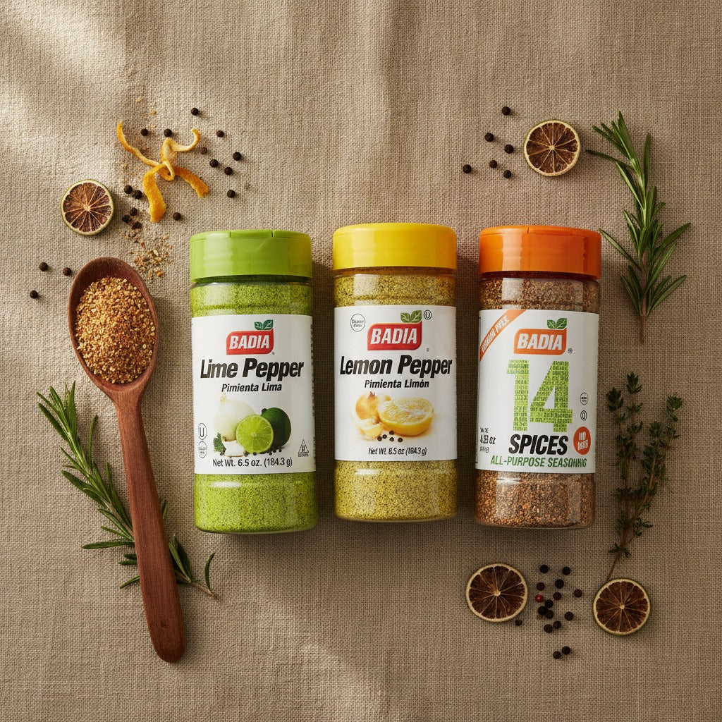 Badia Lime Lemon Pepper & 14 Spices Seasoning — lifestyle
