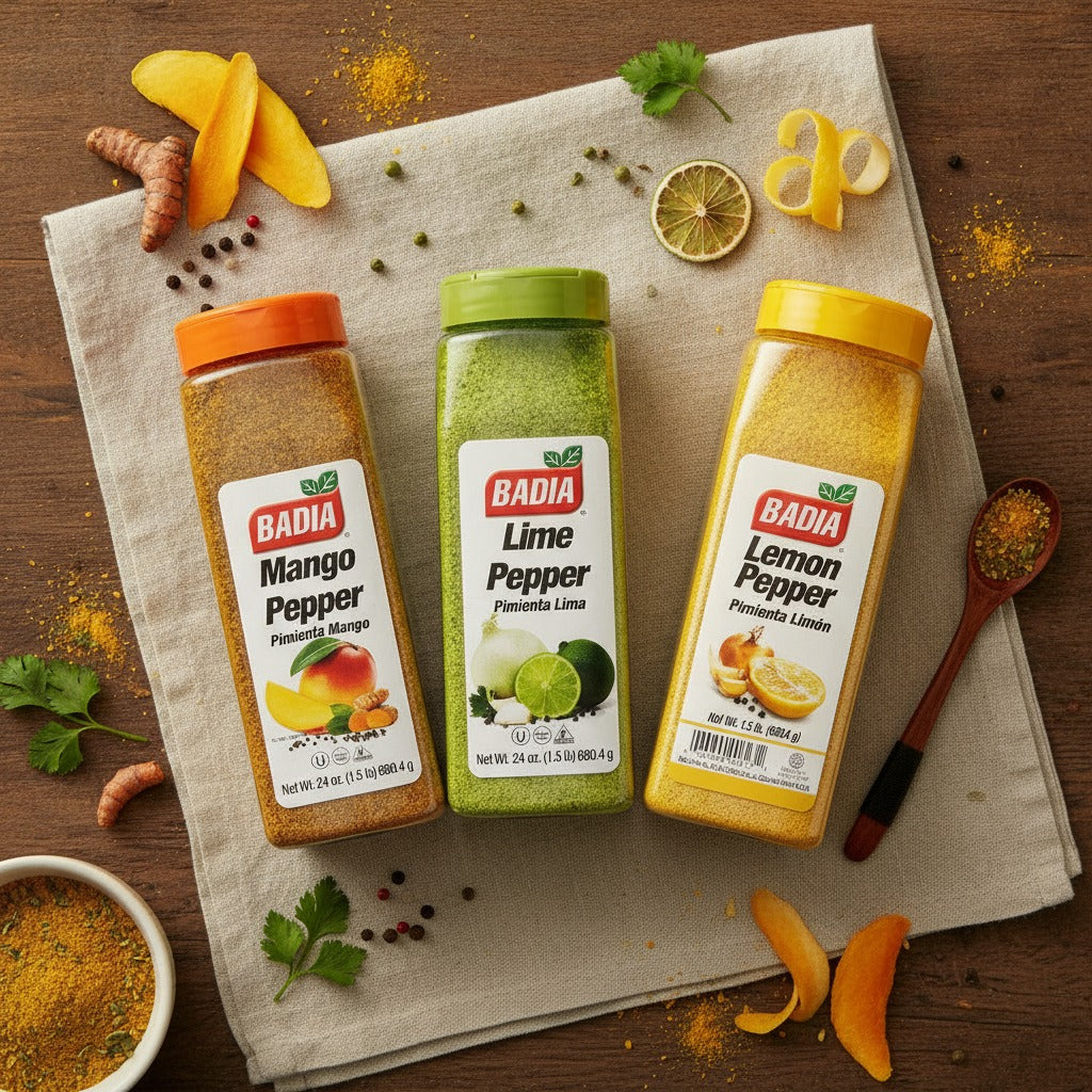 Badia Mango, Lime & Lemon Pepper Bundle — lifestyle