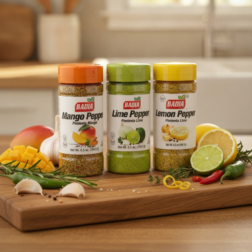 Badia Mango, Lime & Lemon Pepper Bundle — lifestyle