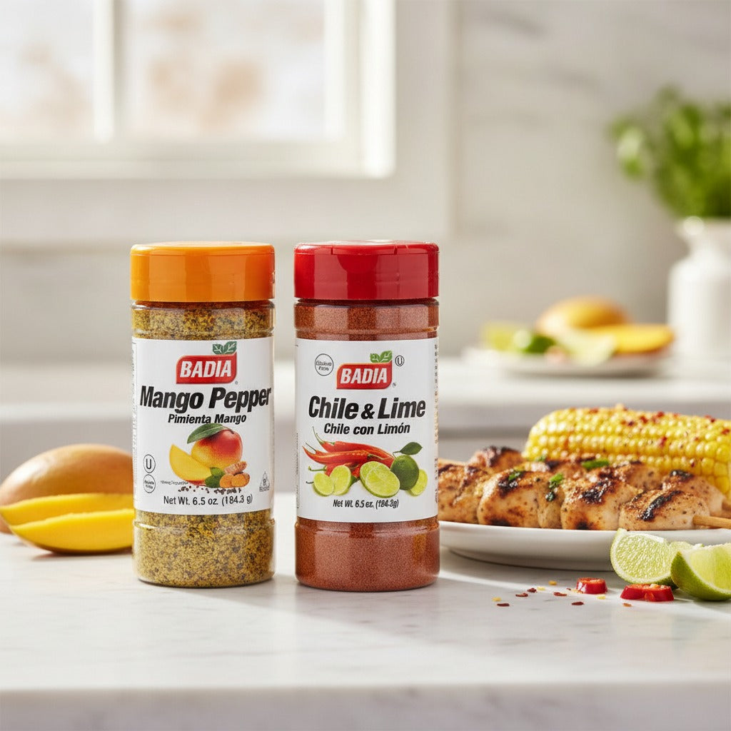 Badia Mango Pepper & Chile Lime Pepper Bundle — lifestyle