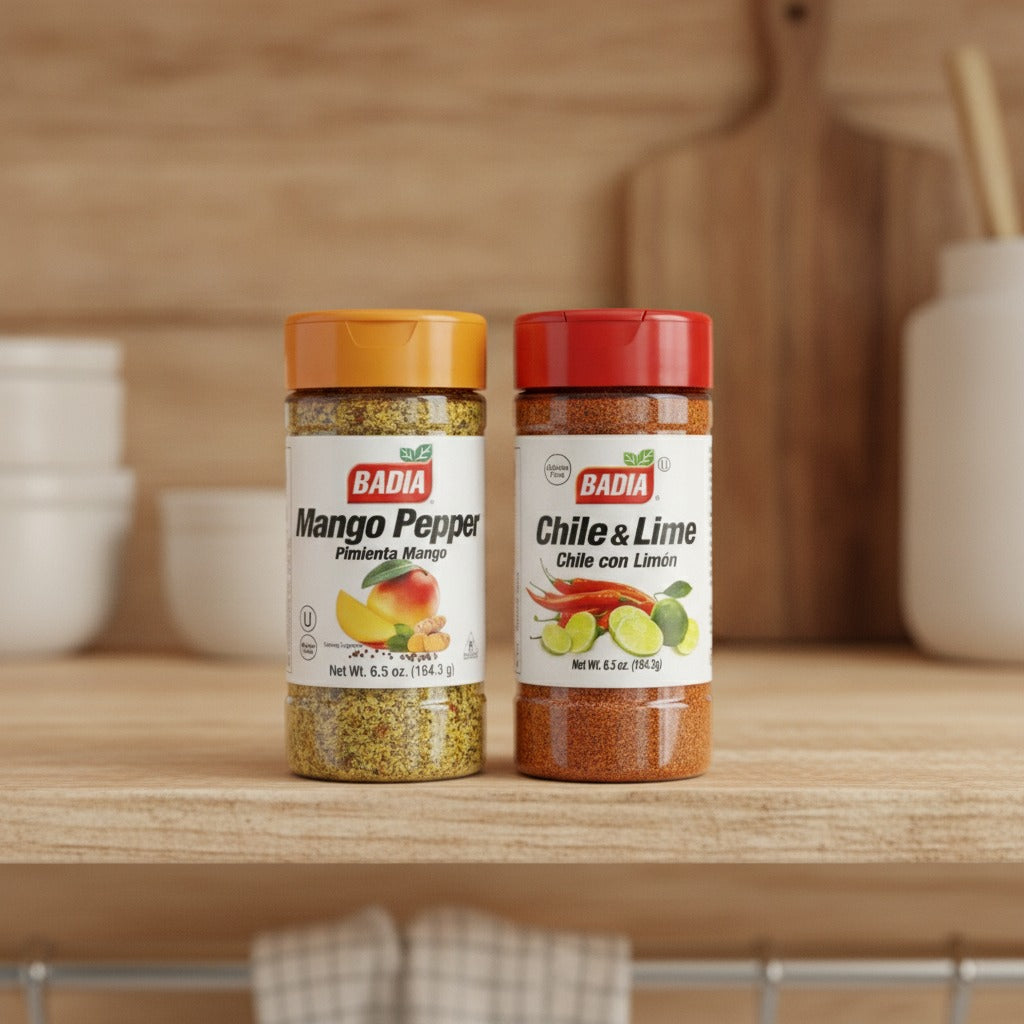Badia Mango Pepper & Chile Lime Pepper Bundle — lifestyle