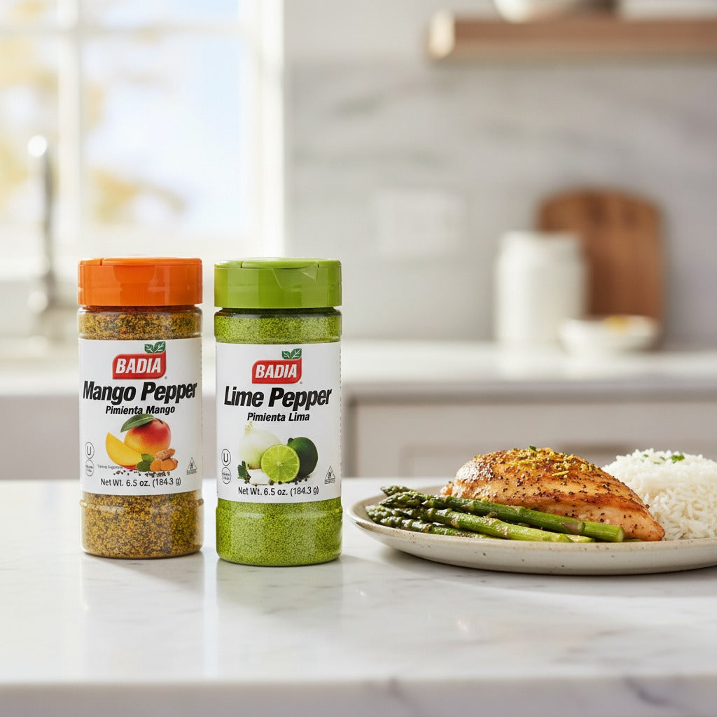 Badia Mango Pepper & Lime Pepper Bundle — lifestyle