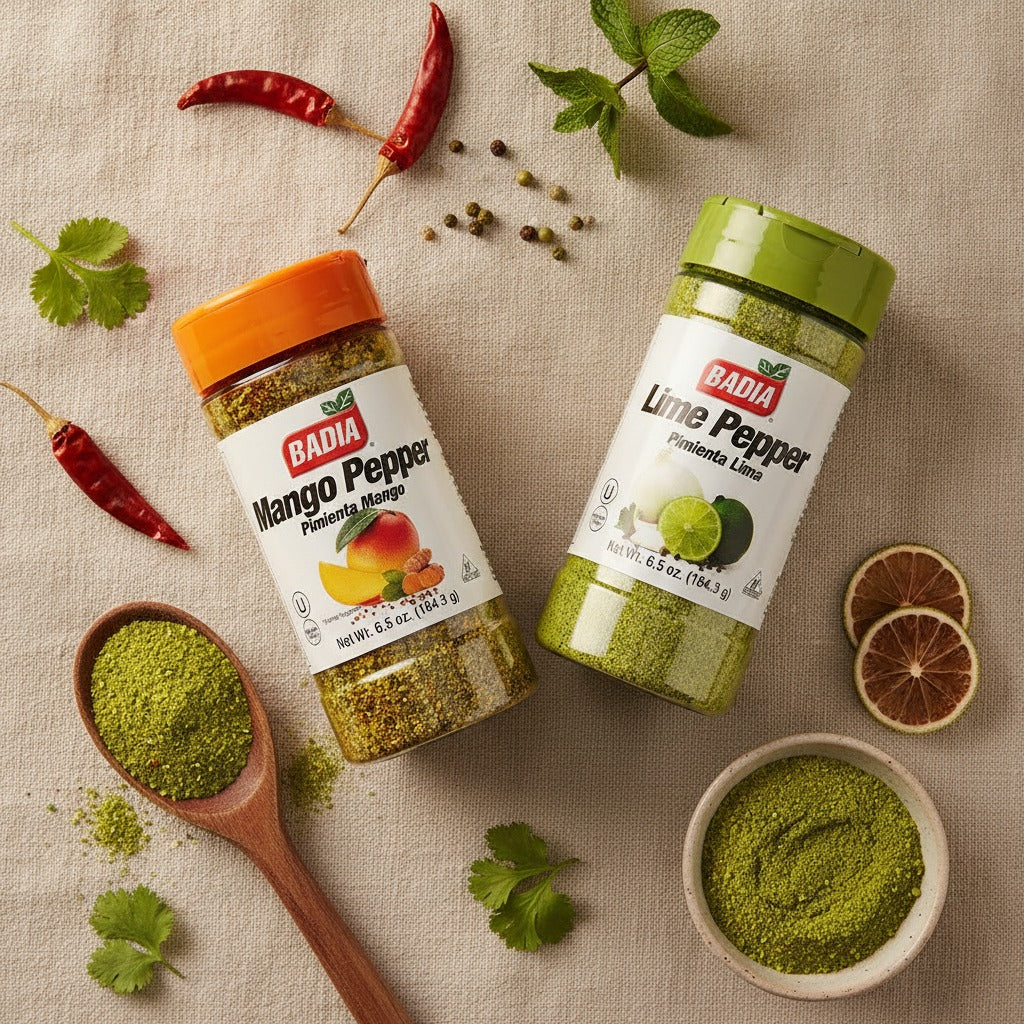 Badia Mango Pepper & Lime Pepper Bundle — lifestyle