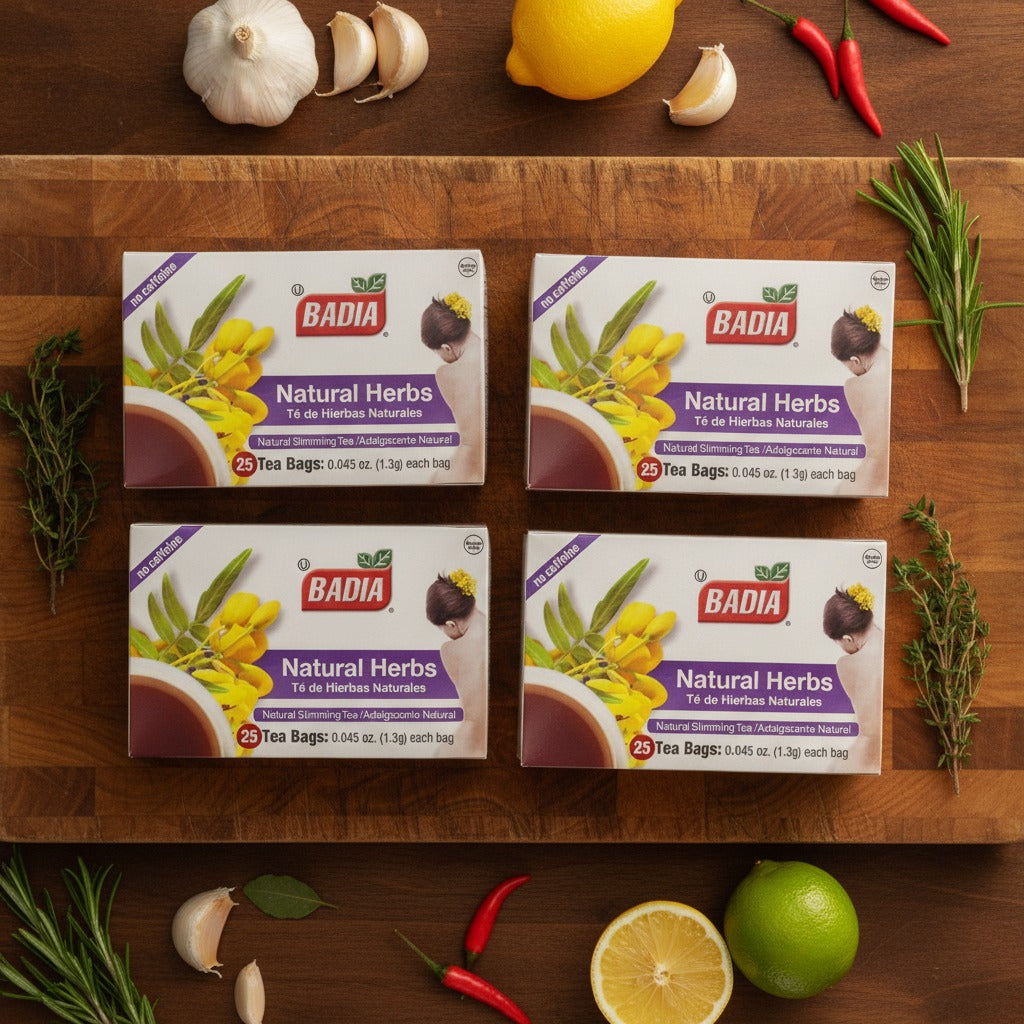 Badia Natural Herbs Tea Bundle — lifestyle