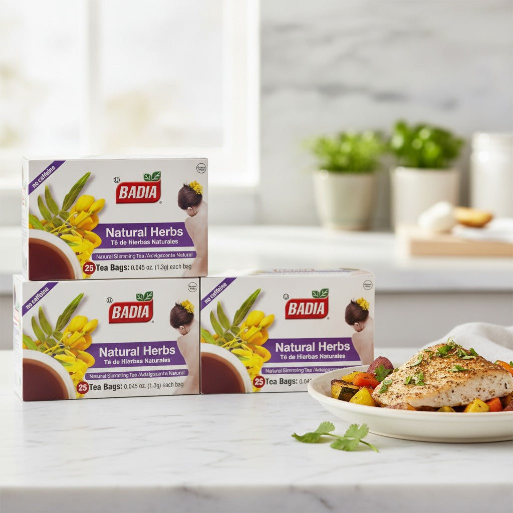 Badia Natural Herbs Tea Bundle — lifestyle