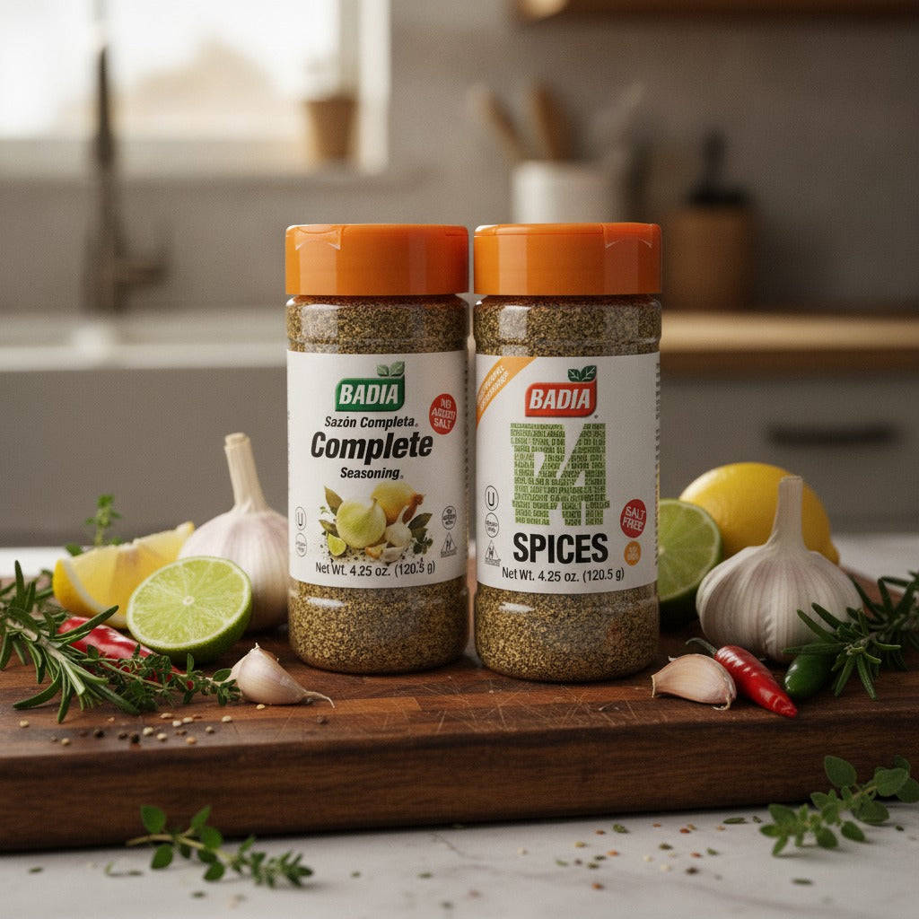 Badia No Sodium Complete Seasoning & 14 Spices Blend Bundle — lifestyle