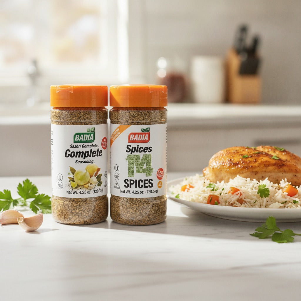 Badia No Sodium Complete Seasoning & 14 Spices Blend Bundle — lifestyle