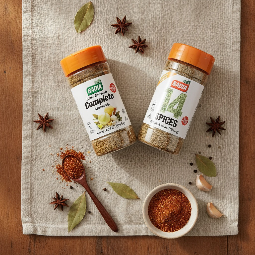 Badia No Sodium Complete Seasoning & 14 Spices Blend Bundle — lifestyle