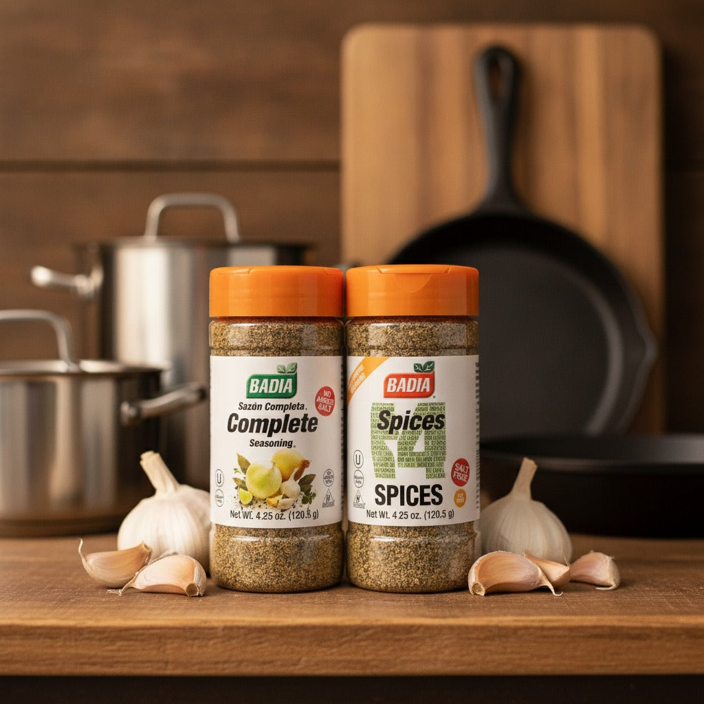 Badia No Sodium Complete Seasoning & 14 Spices Blend Bundle — lifestyle