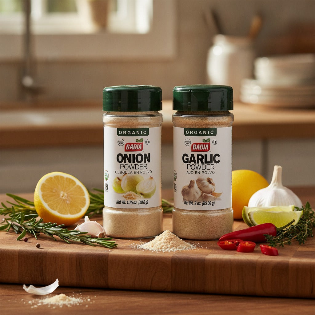 Badia Organic Garlic Powder & Onion Powder Bundle — lifestyle