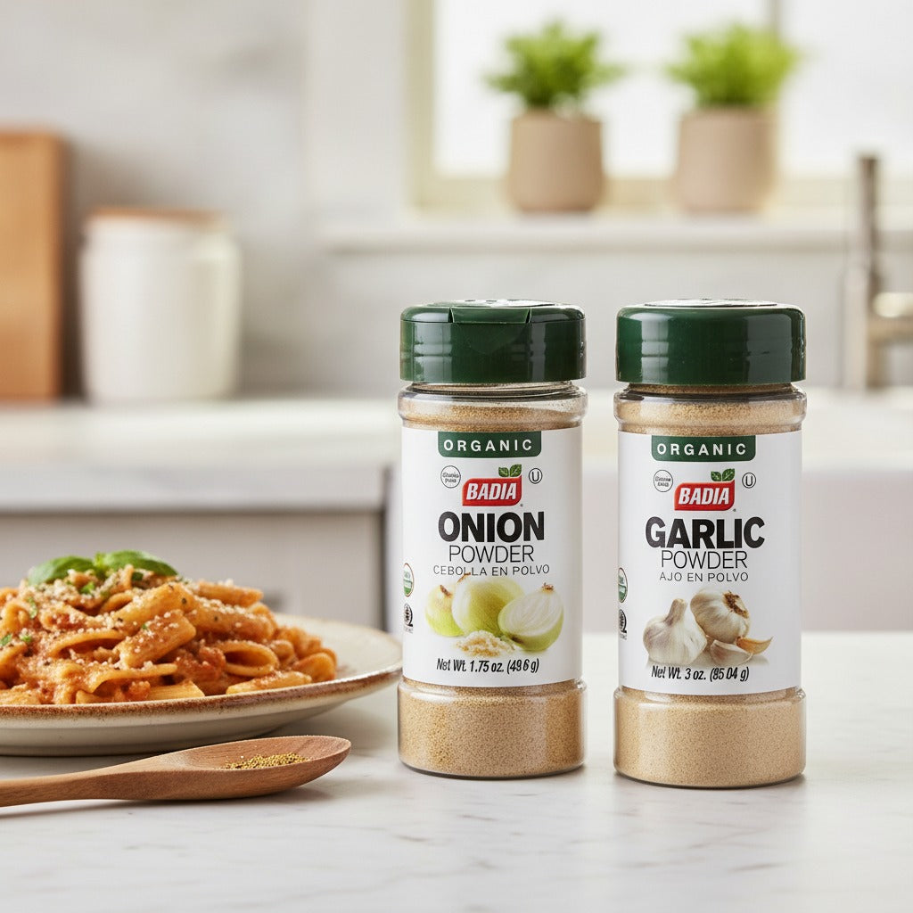 Badia Organic Garlic Powder & Onion Powder Bundle — lifestyle