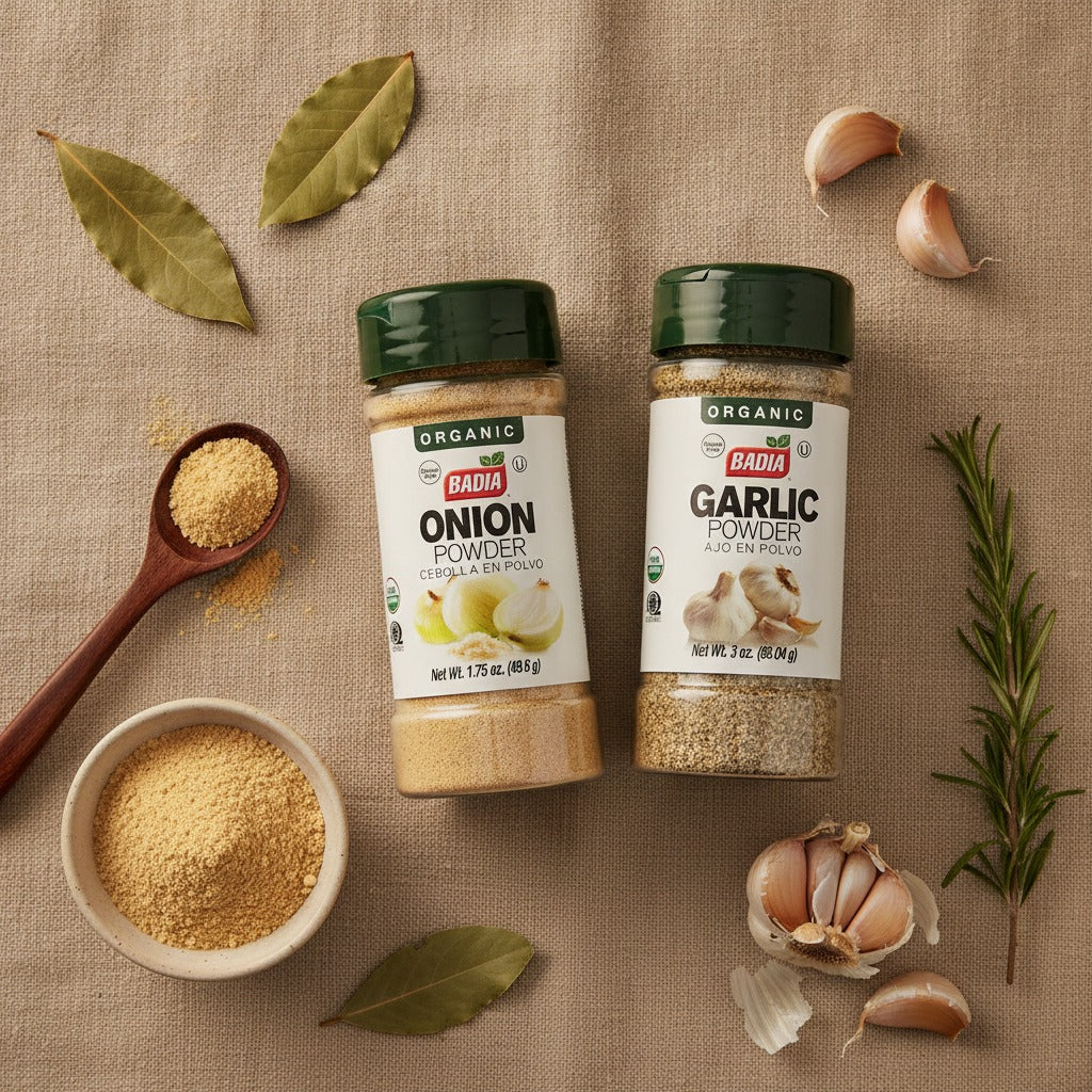 Badia Organic Garlic Powder & Onion Powder Bundle — lifestyle